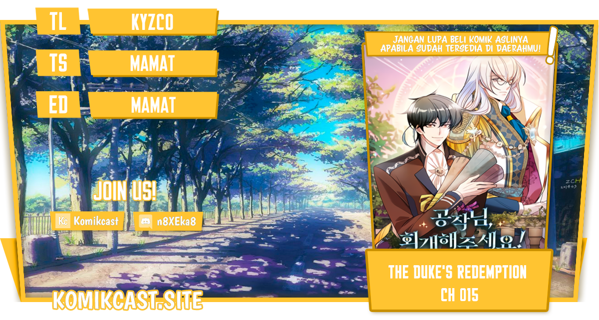 Baca Komik The Duke’s Redemption Chapter 15 Gambar 1