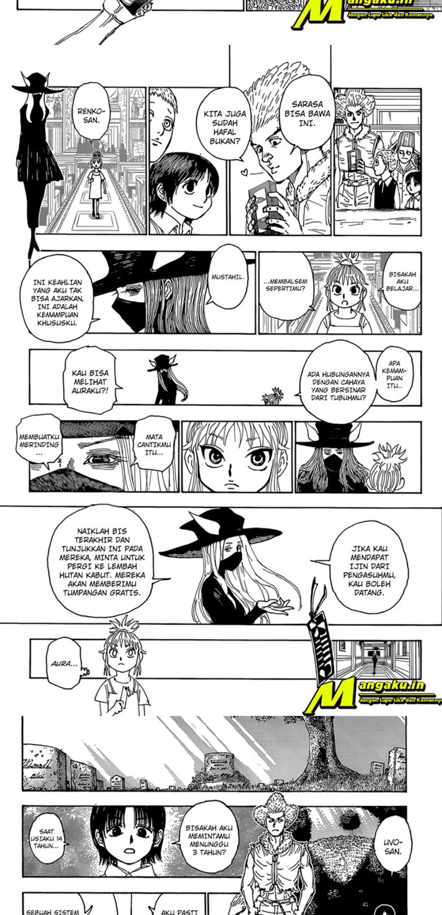 Hunter x Hunter Chapter 397 Gambar 10
