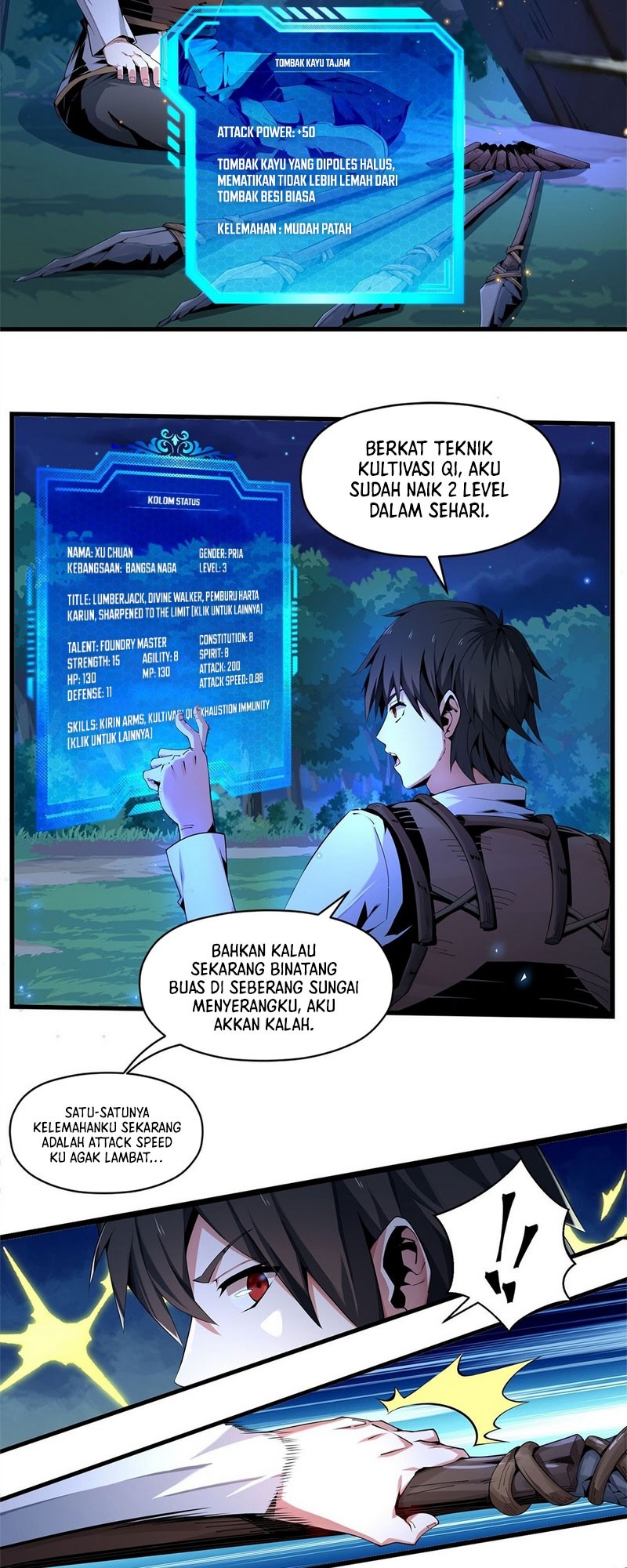 I Have a Billion Achievements! Chapter 01 Gambar 56