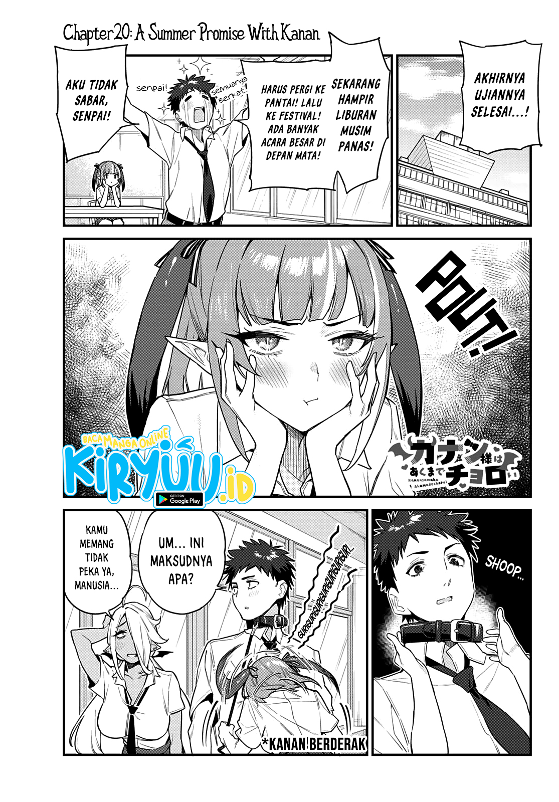 Baca Manga Kanan-sama wa Akumade Choroi Chapter 20 Gambar 2