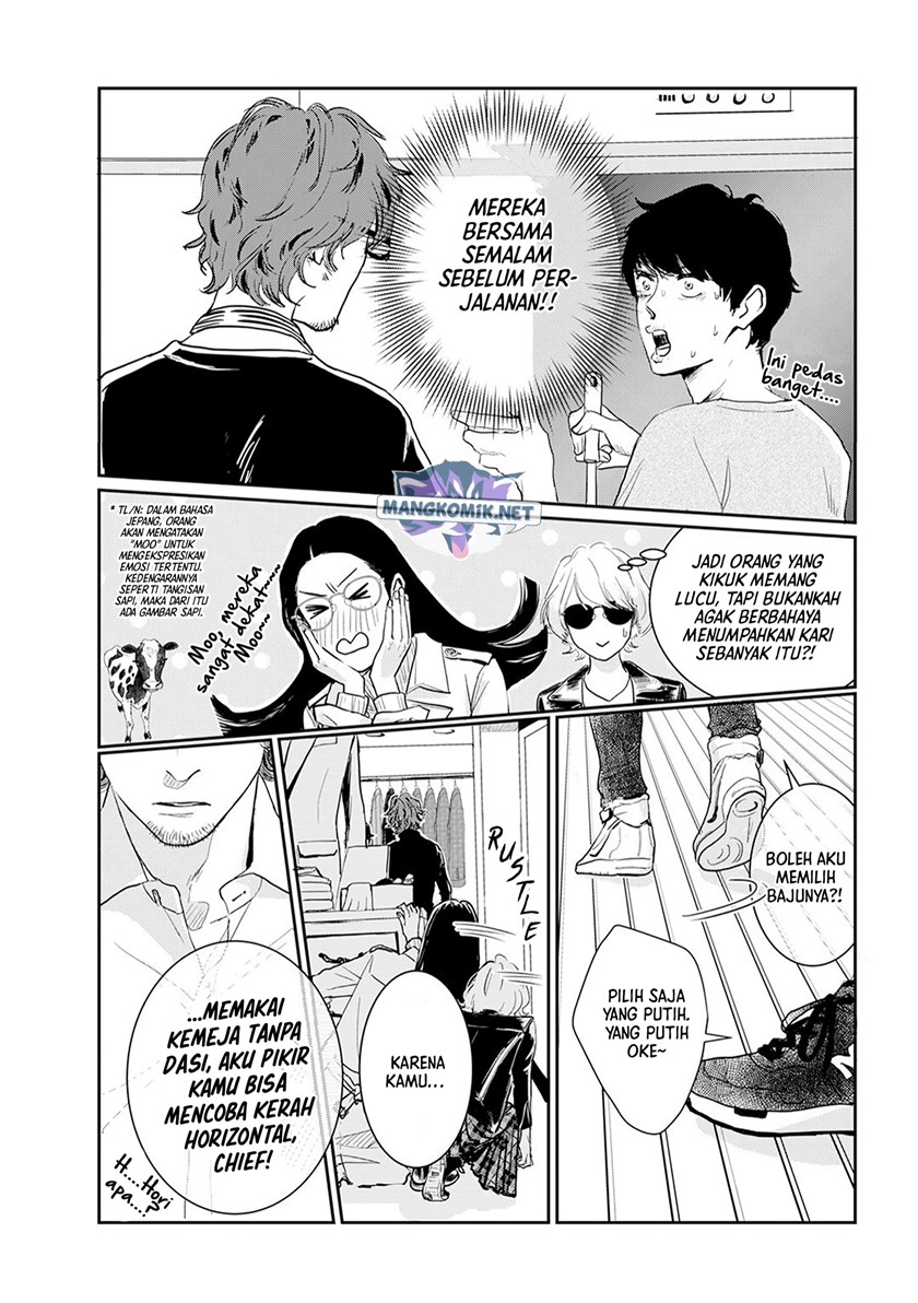 Me no Doku Sugiru Shokuba no Futari Chapter 09.5 Gambar 11