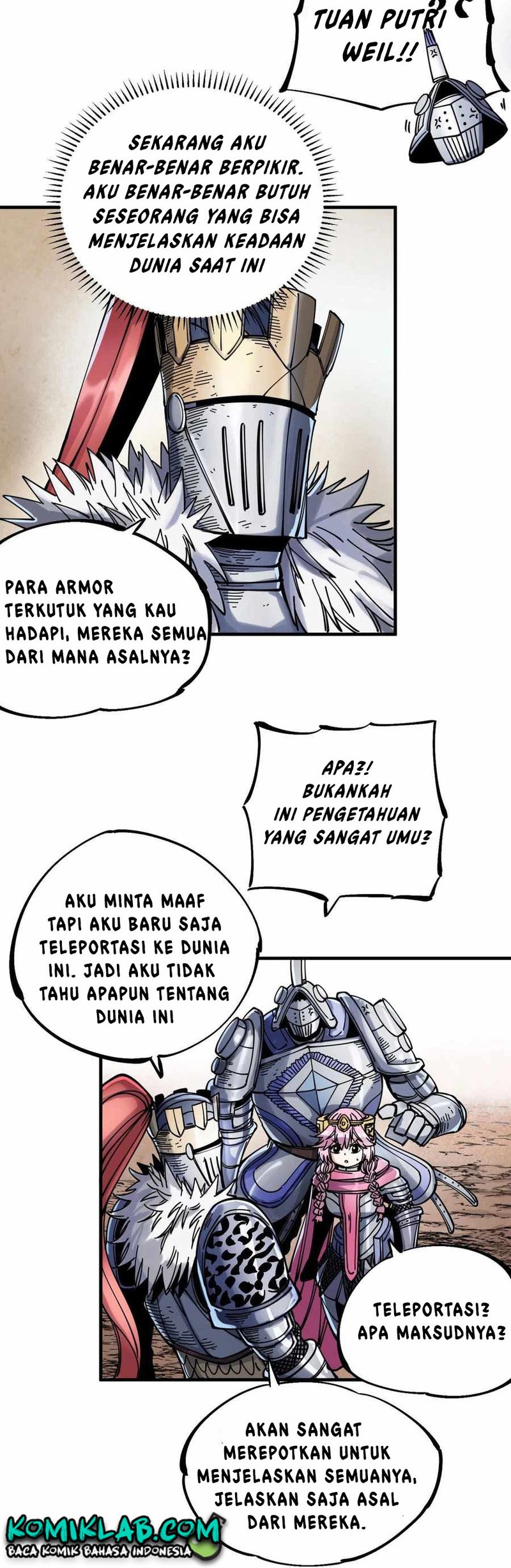 The Story of a Cursed Armor Chapter 04 Gambar 6