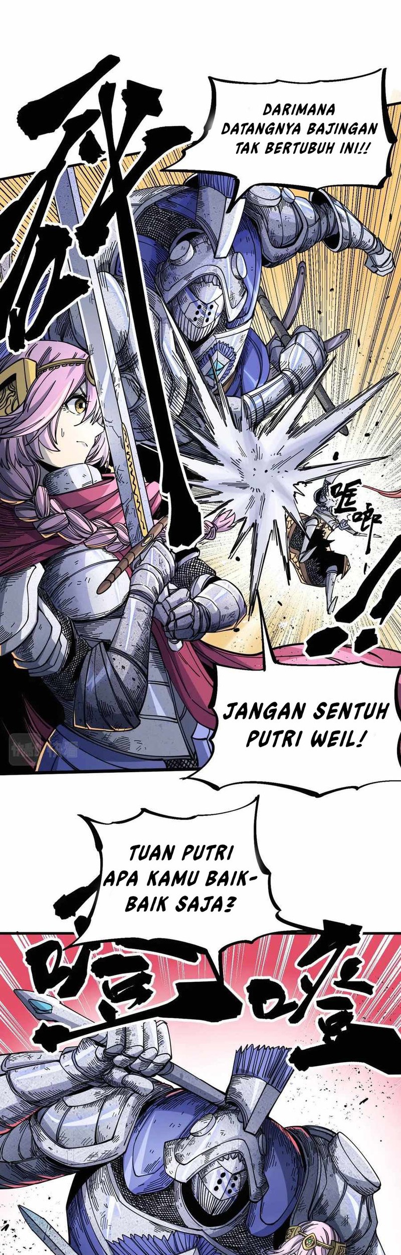 The Story of a Cursed Armor Chapter 01 Gambar 35