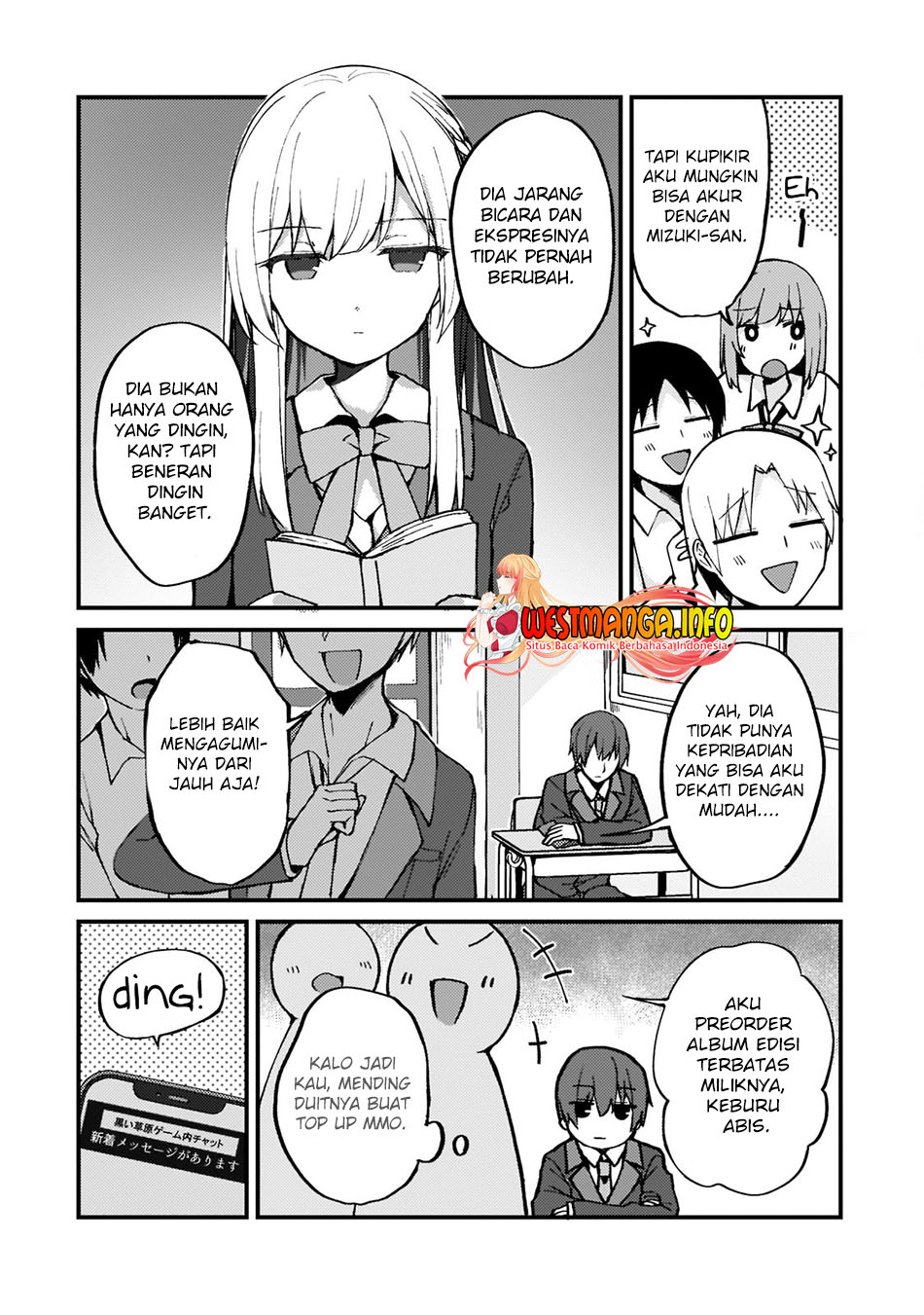 Netoge no Yome ga Ninki Idol datta Chapter 01 Gambar 20