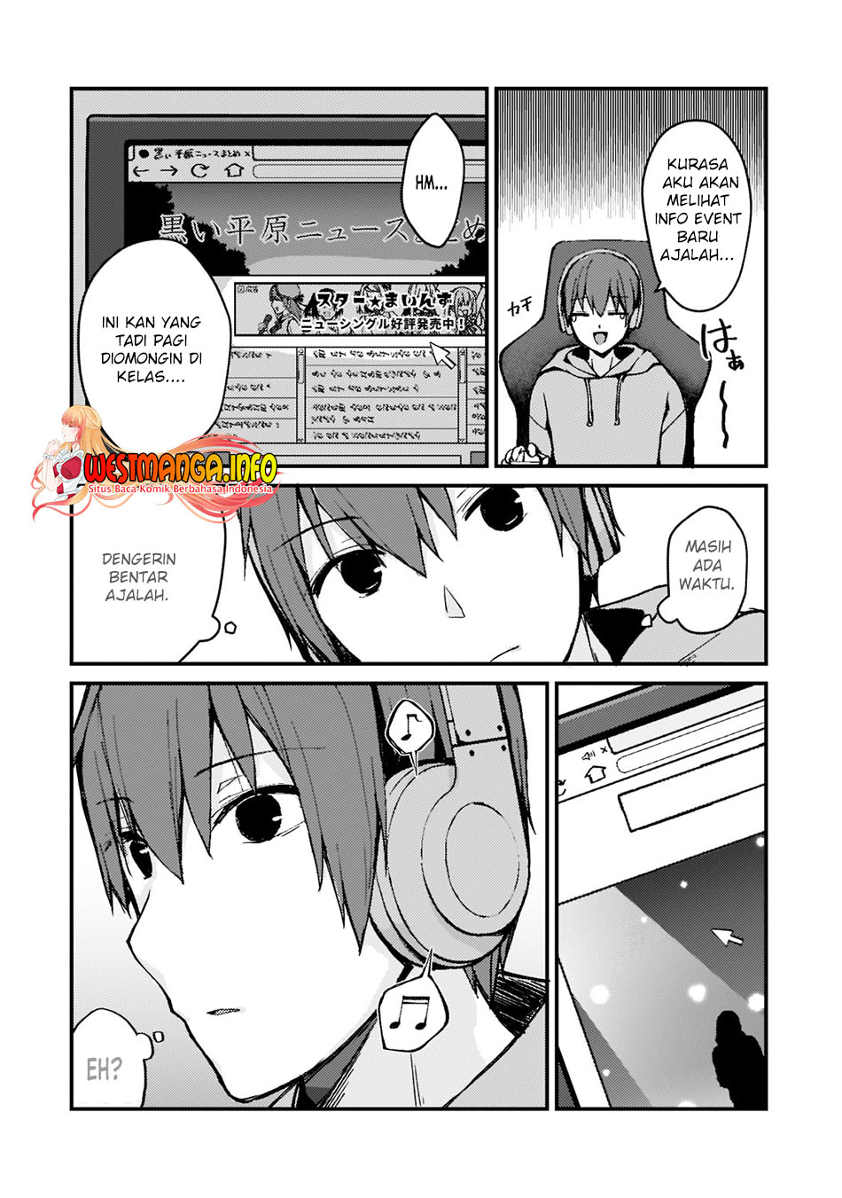Netoge no Yome ga Ninki Idol datta Chapter 01 Gambar 22