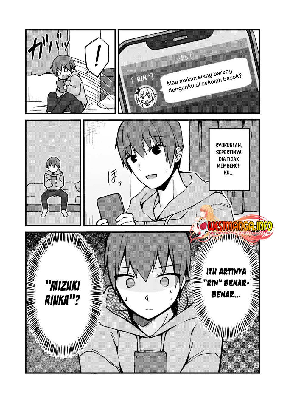 Netoge no Yome ga Ninki Idol datta Chapter 01 Gambar 37