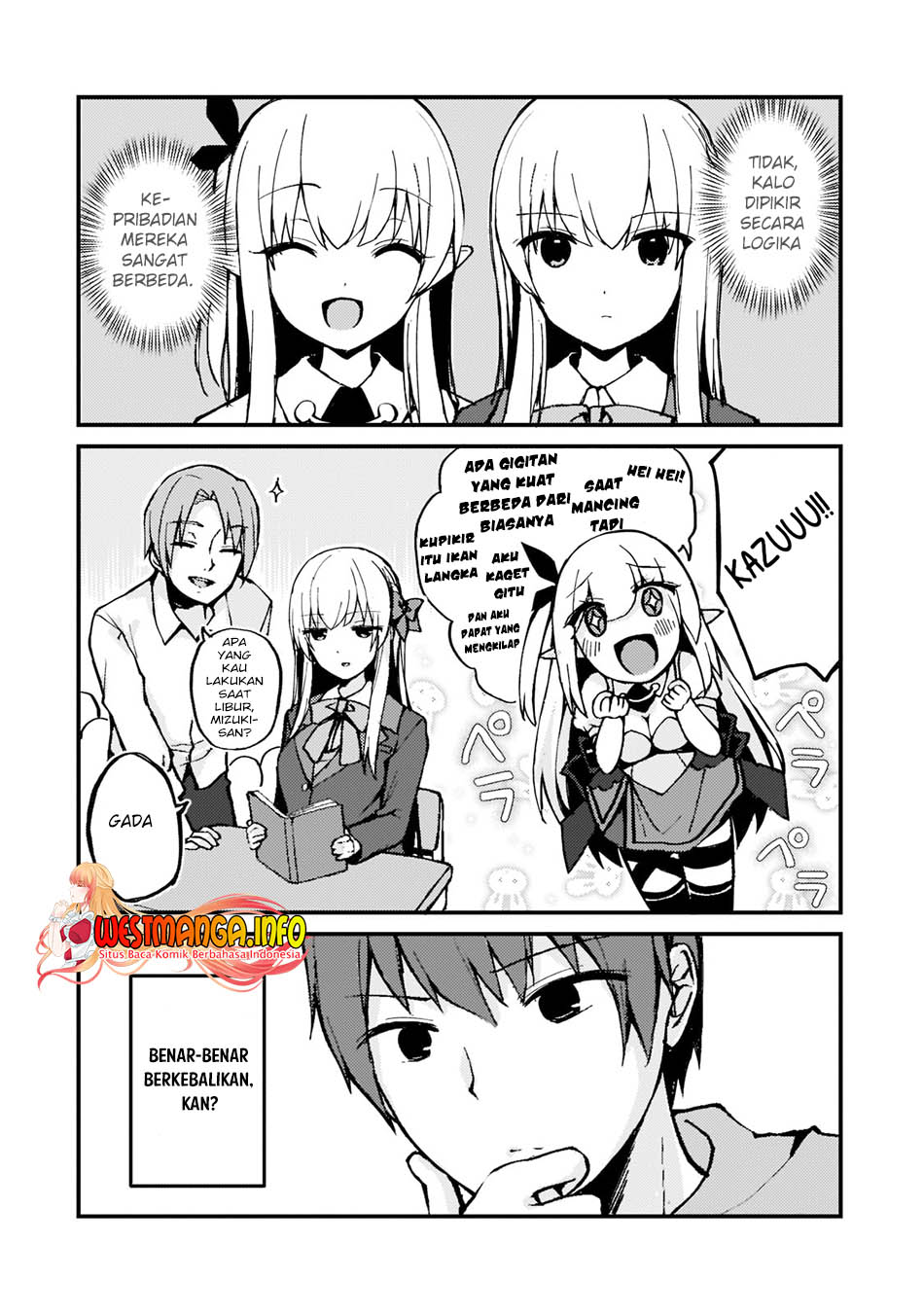 Netoge no Yome ga Ninki Idol datta Chapter 01 Gambar 38