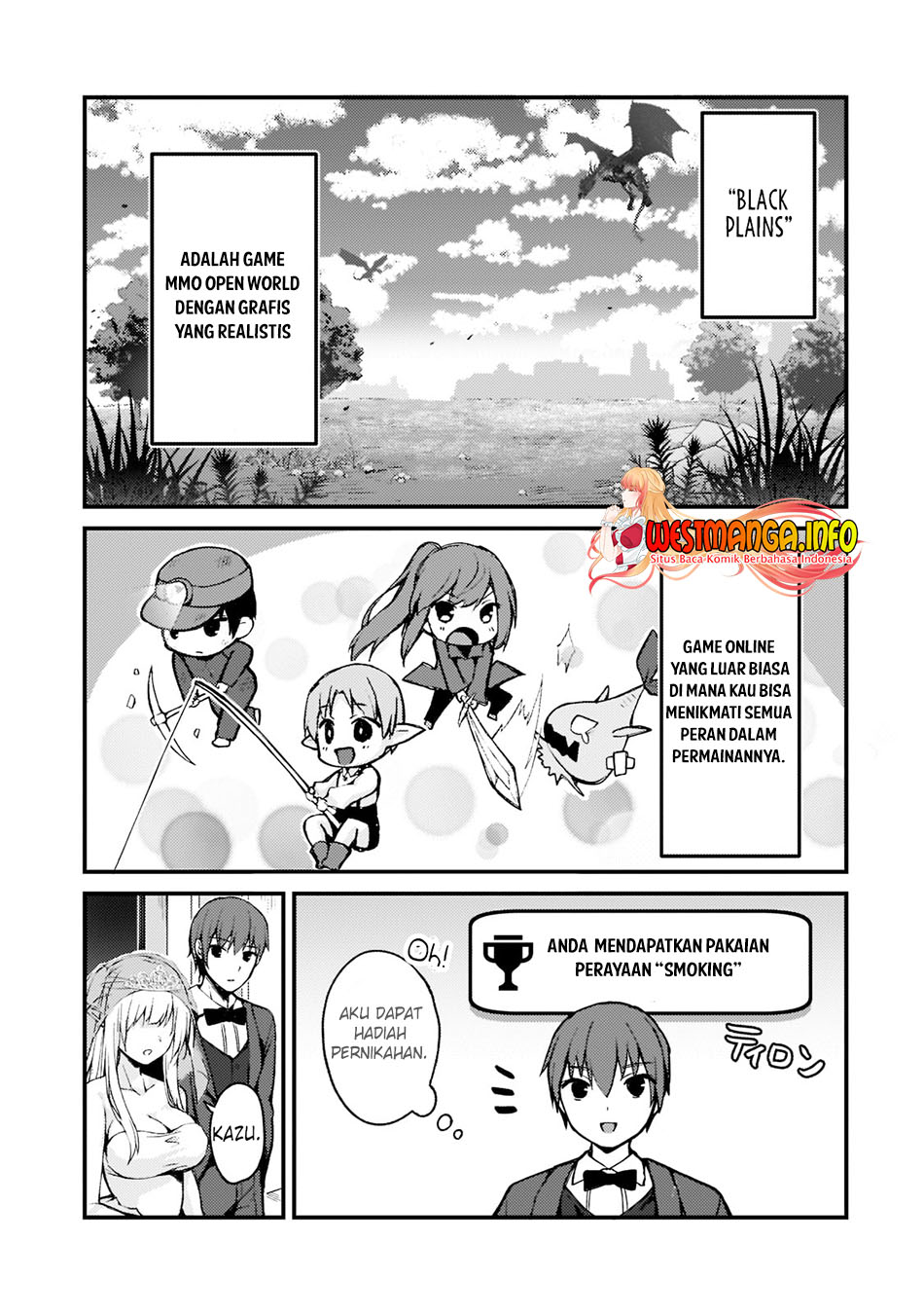 Netoge no Yome ga Ninki Idol datta Chapter 01 Gambar 7