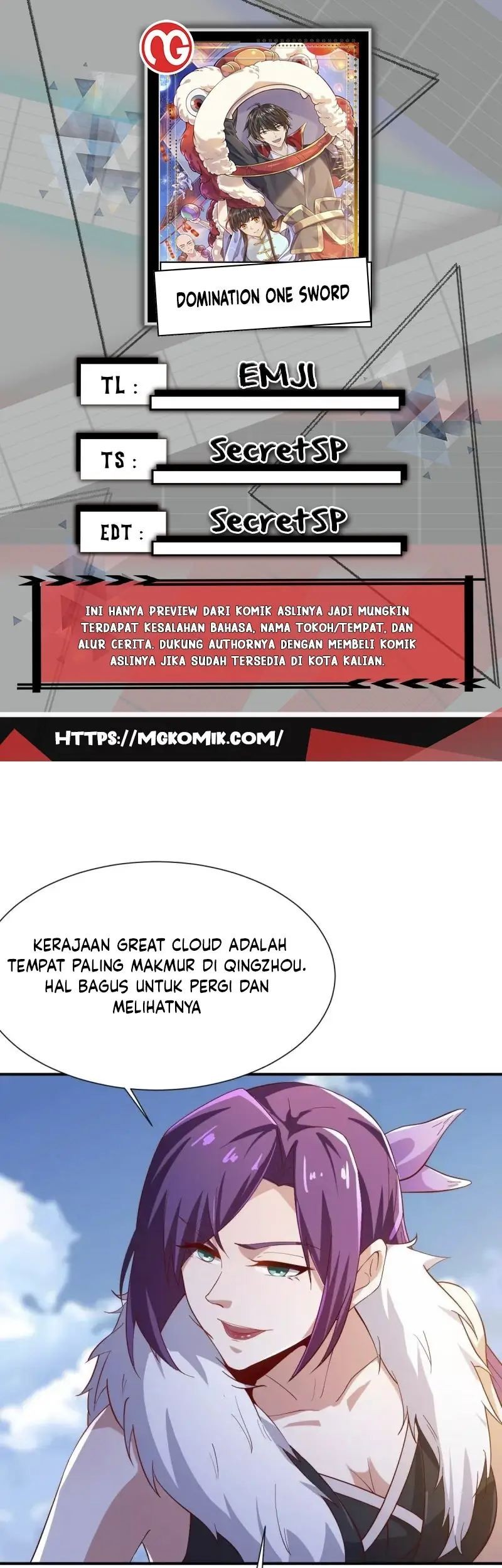 Baca Komik Domination One Sword Chapter 220 Gambar 1
