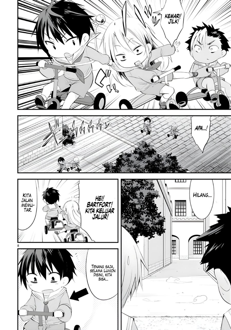 The World of Otome Games Kindergarten is Tough for Mobs Chapter 09 Gambar 9