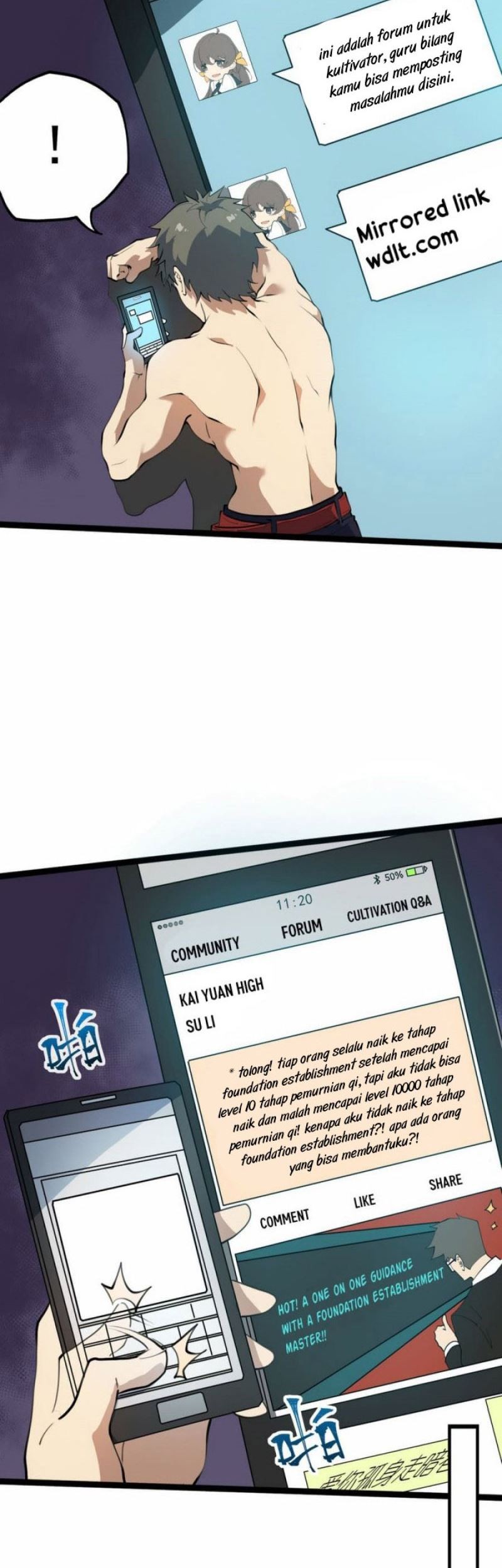 Ten Thousand Layers Of Qi Refining Chapter 01 Gambar 44