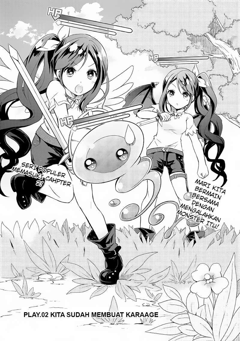 Baca Komik Nonbiri VRMMO-ki Chapter 02 Gambar 1