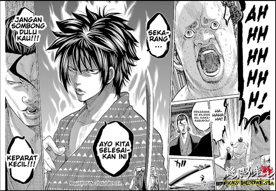 Requiem of the Shinsengumi Chapter 05 Gambar 33
