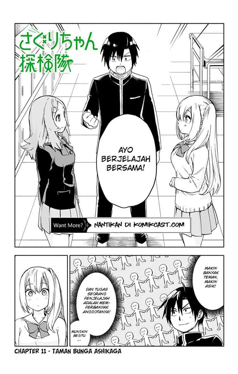 Baca Manga Saguri-chan Tankentai Chapter 11 Gambar 2