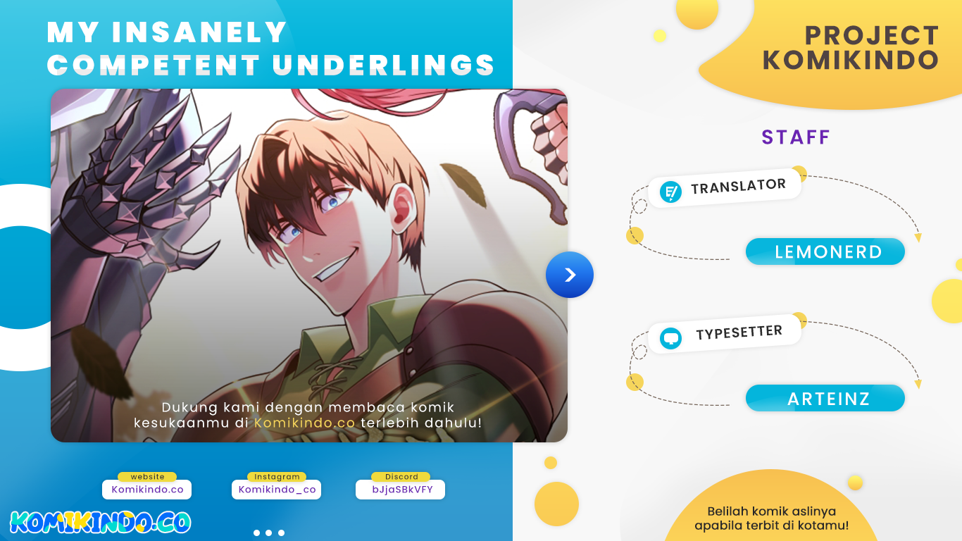 Baca Komik My Insanely Competent Underlings Chapter 12 Gambar 1