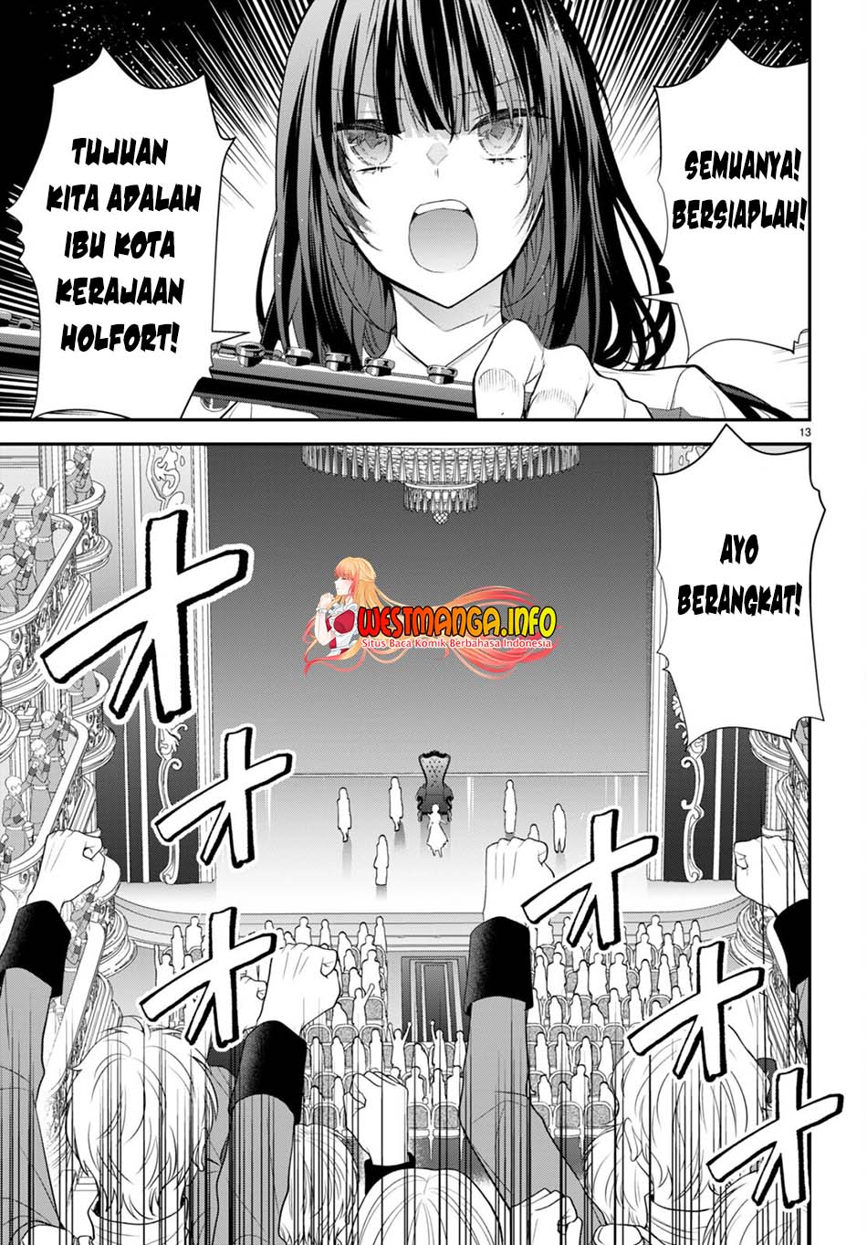 Otome Game Sekai wa Mob ni Kibishii Sekai Desu Chapter 48 Gambar 16