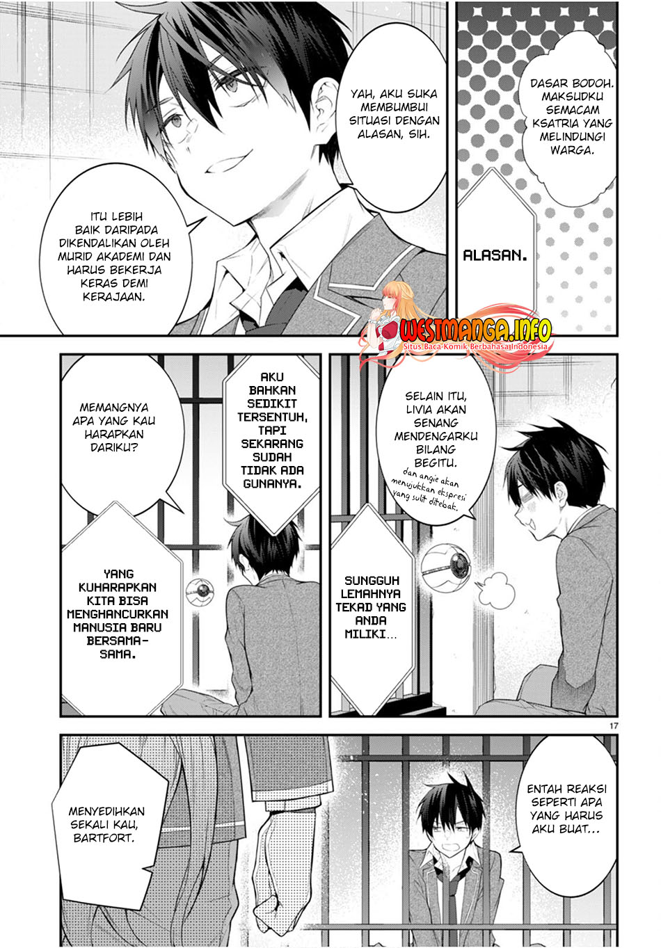 Otome Game Sekai wa Mob ni Kibishii Sekai Desu Chapter 48 Gambar 20