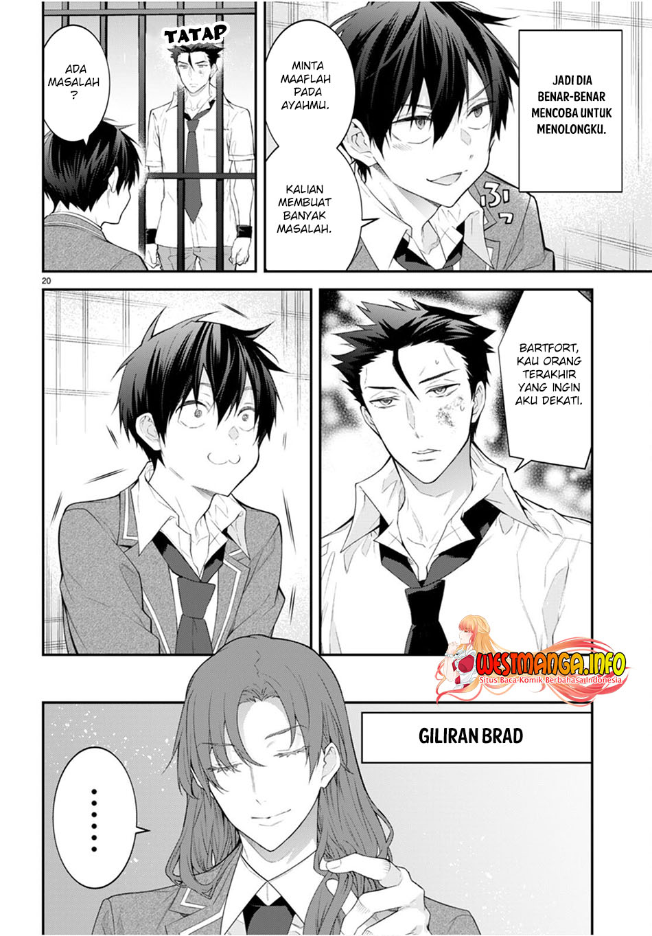 Otome Game Sekai wa Mob ni Kibishii Sekai Desu Chapter 48 Gambar 23