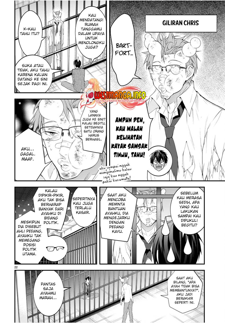 Otome Game Sekai wa Mob ni Kibishii Sekai Desu Chapter 48 Gambar 25