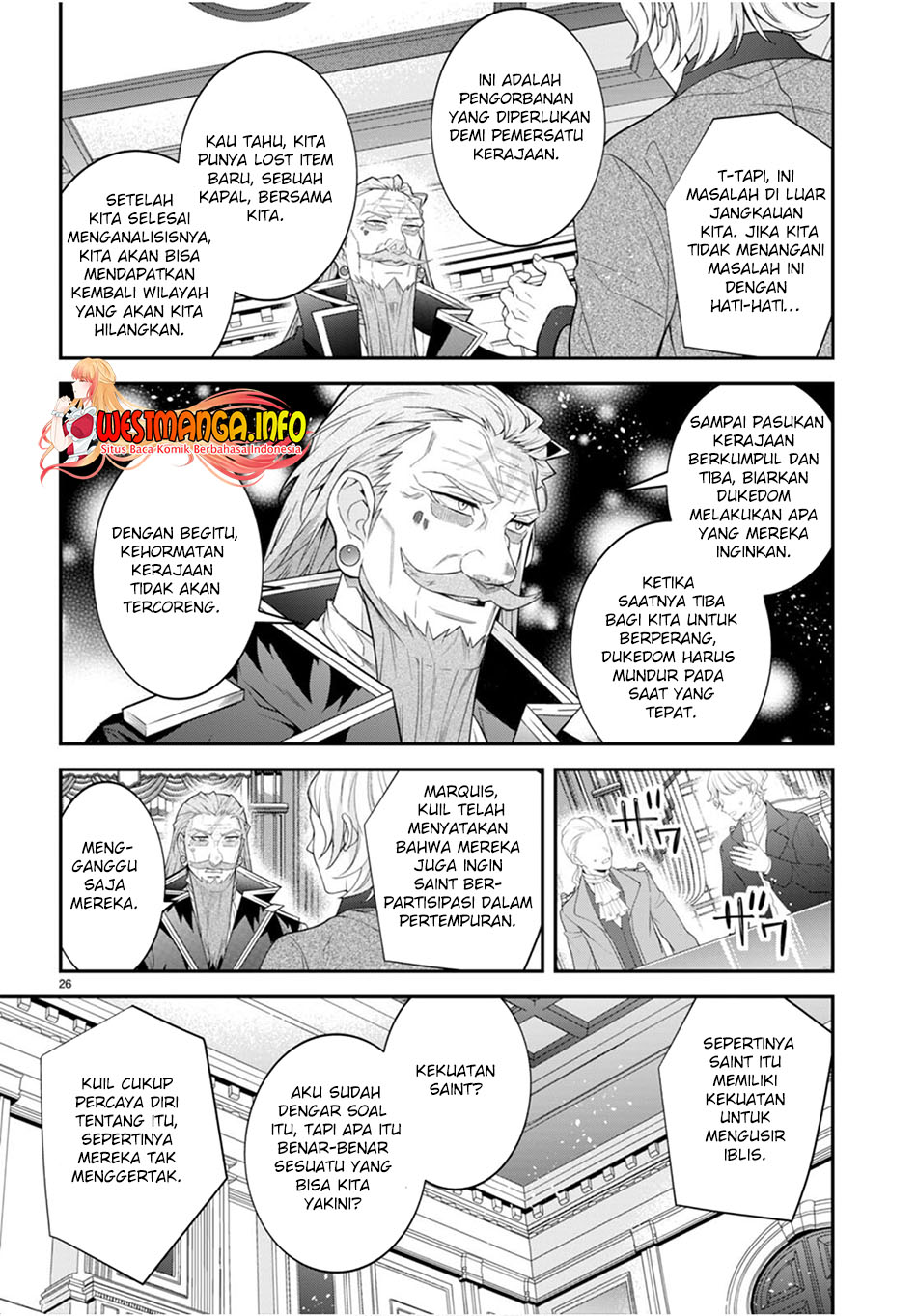Otome Game Sekai wa Mob ni Kibishii Sekai Desu Chapter 48 Gambar 29
