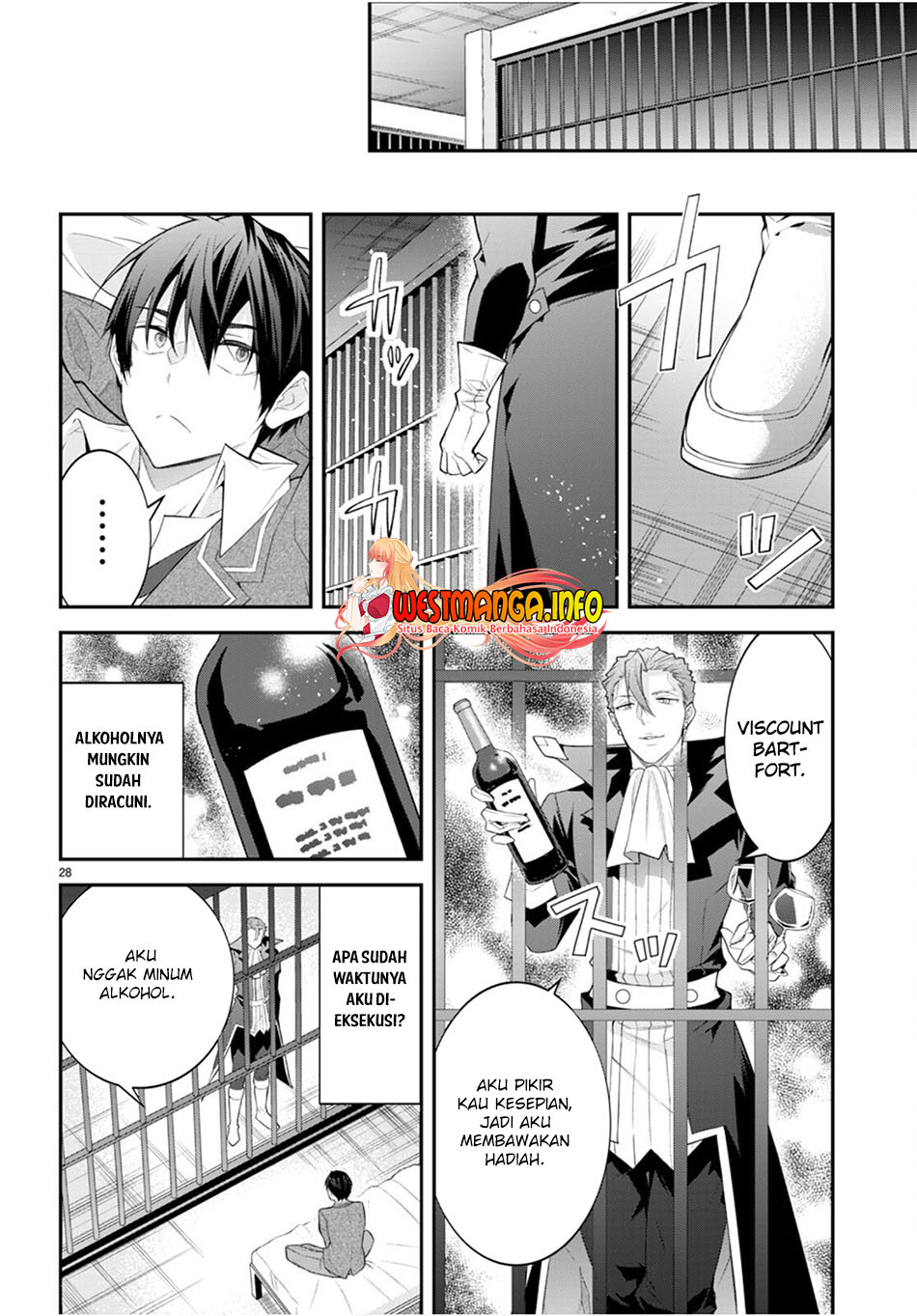 Otome Game Sekai wa Mob ni Kibishii Sekai Desu Chapter 48 Gambar 31