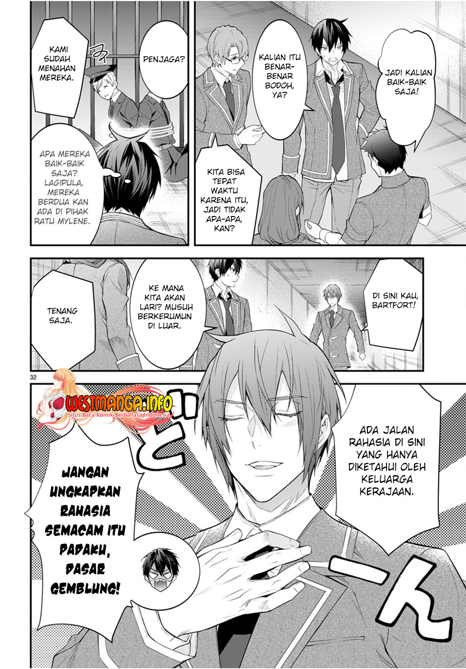 Otome Game Sekai wa Mob ni Kibishii Sekai Desu Chapter 48 Gambar 35