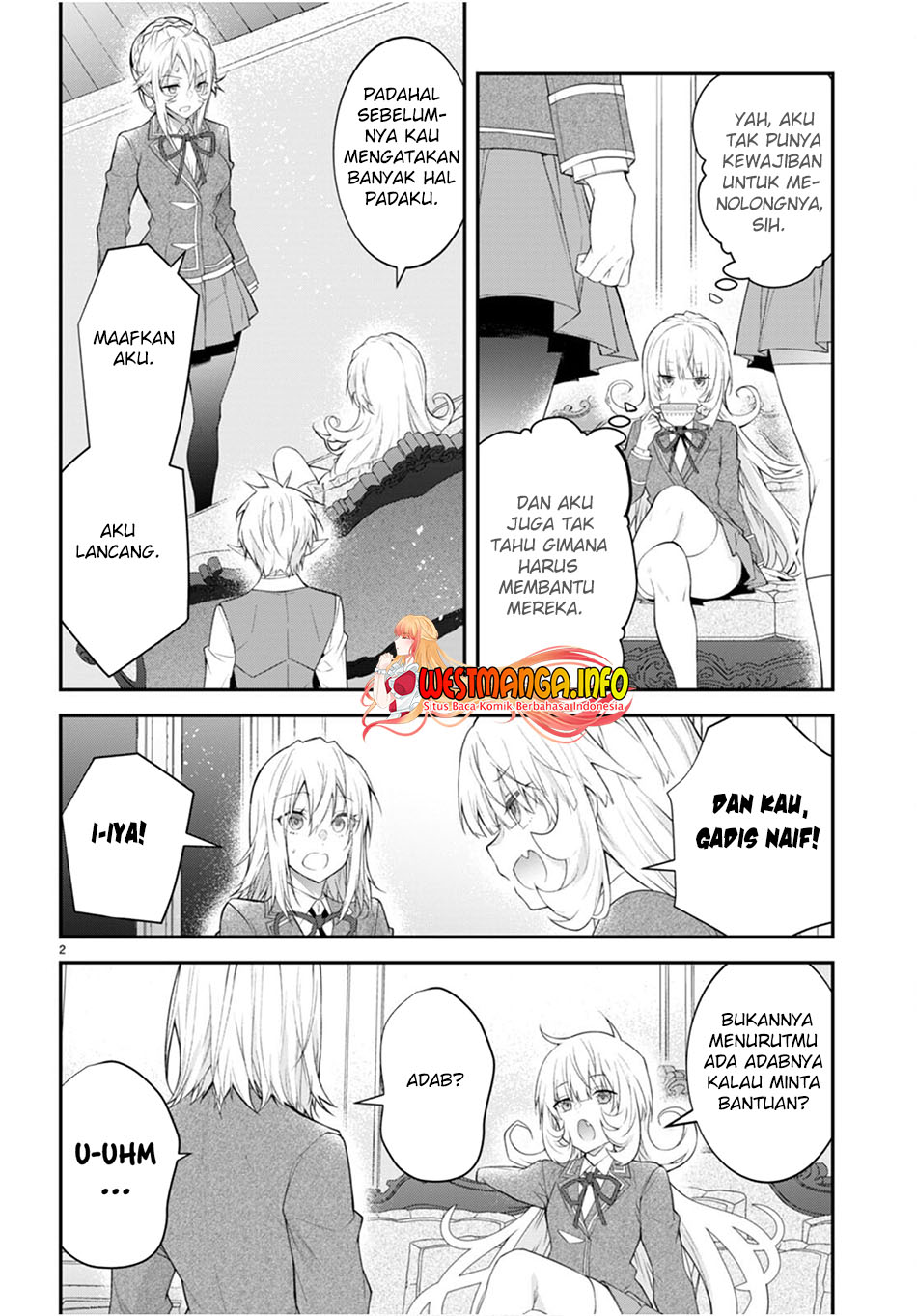 Otome Game Sekai wa Mob ni Kibishii Sekai Desu Chapter 48 Gambar 4