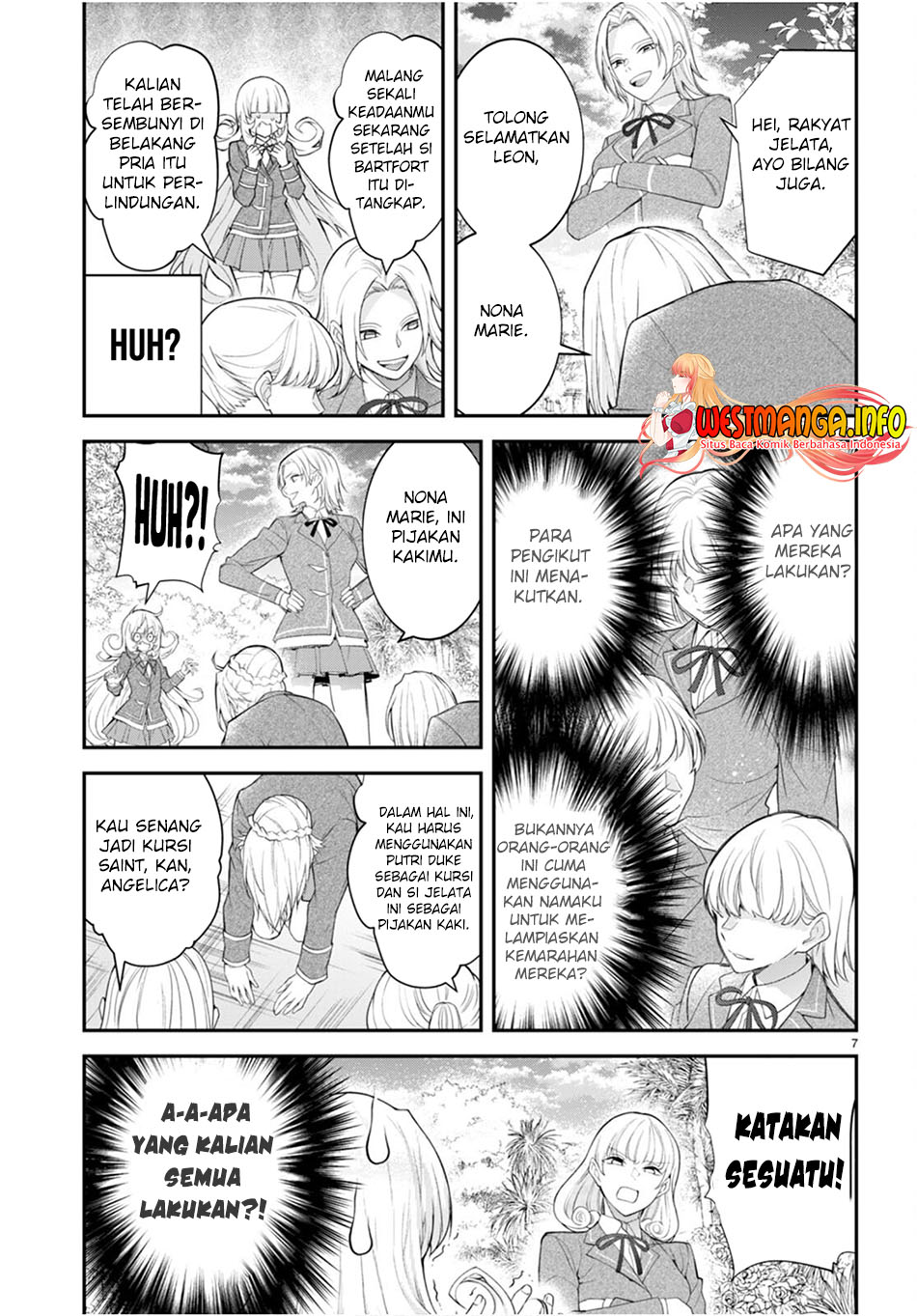 Otome Game Sekai wa Mob ni Kibishii Sekai Desu Chapter 48 Gambar 9