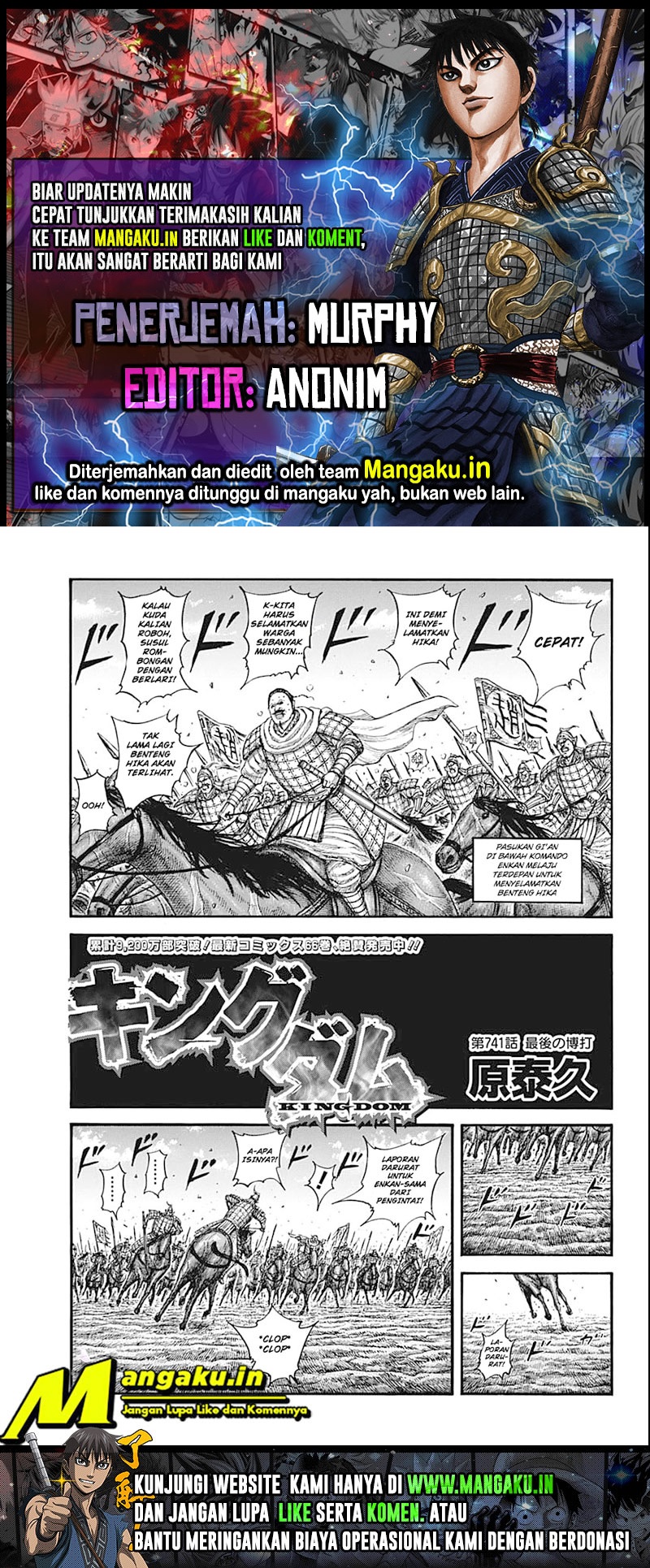 Baca Komik Kingdom Chapter 741 Gambar 1