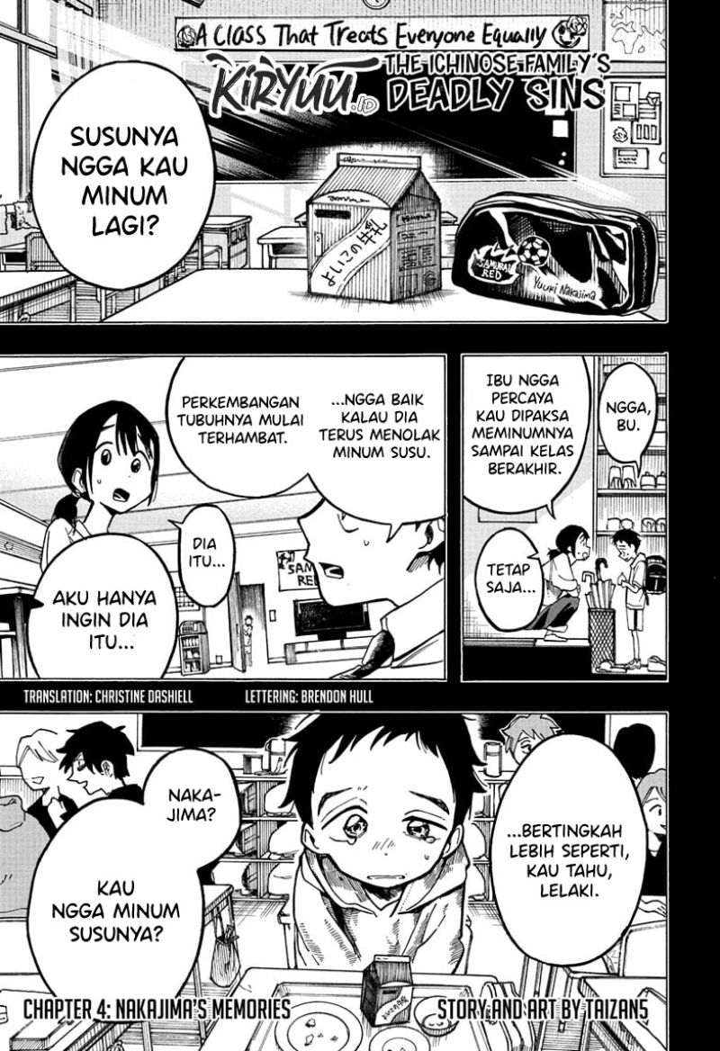 Baca Manga The Ichinose Family’s Deadly Sins Chapter 04 Gambar 2