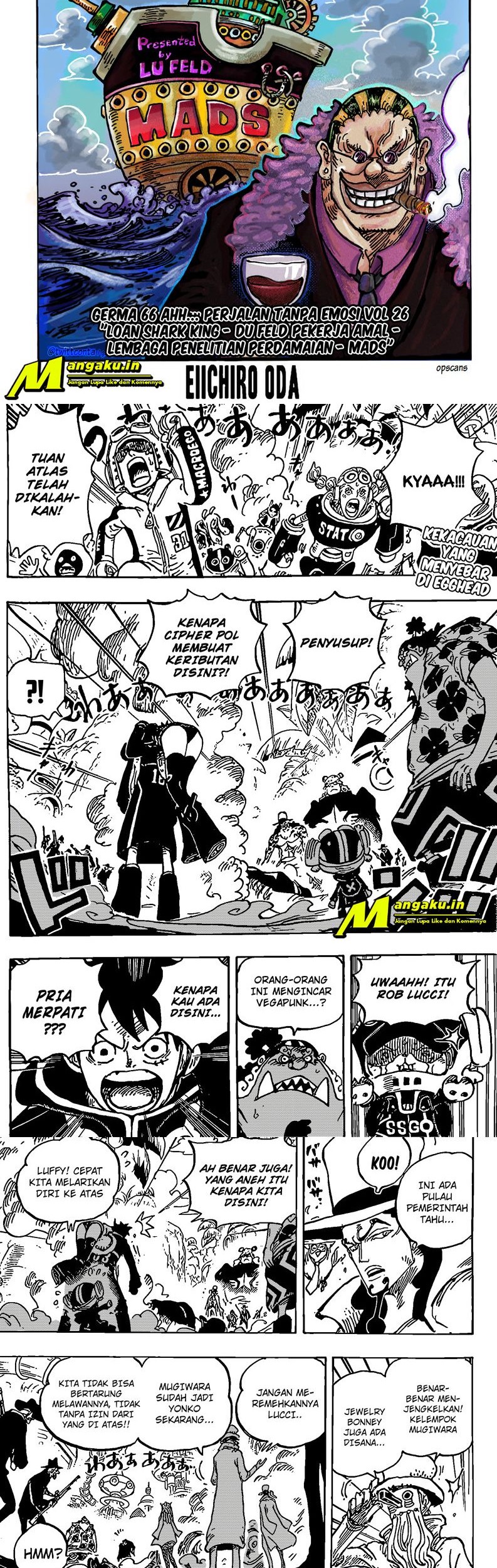 Baca Manga One Piece Chapter 1069 Gambar 2