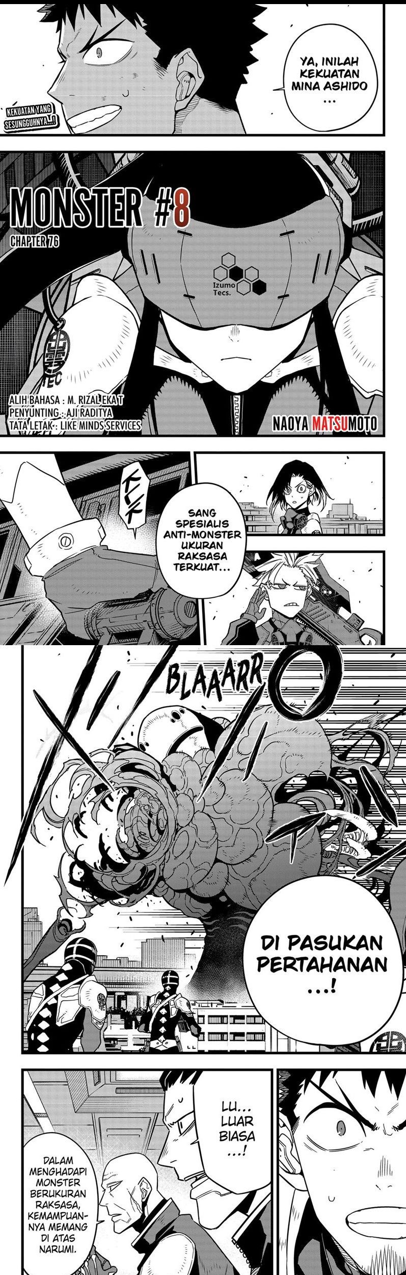 Baca Komik 8Kaijuu Chapter 76 Gambar 1