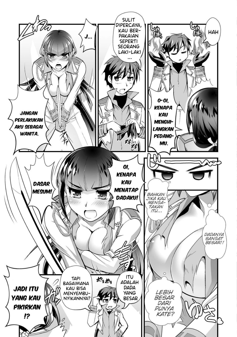 Kuchidome no Gohoubi wa Dansou Otome To Ichaero Desu! Chapter 07 Gambar 4