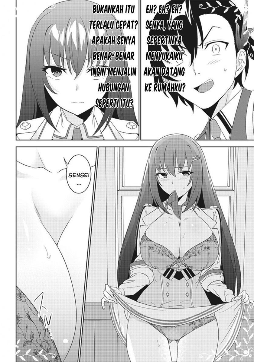 Matei Kyoushi to Juuzoku Shoujo no Haitoku Keiyaku Chapter 04.2 Gambar 13