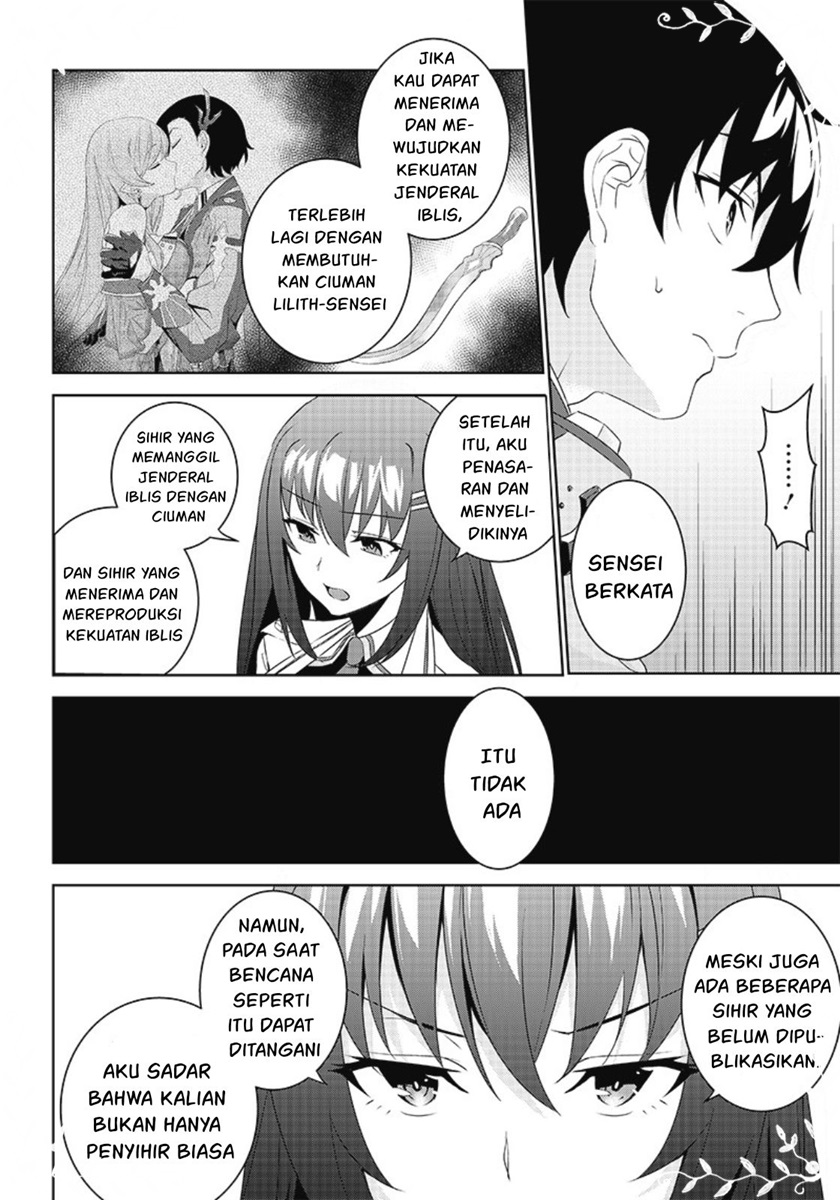 Matei Kyoushi to Juuzoku Shoujo no Haitoku Keiyaku Chapter 03.2 Gambar 16