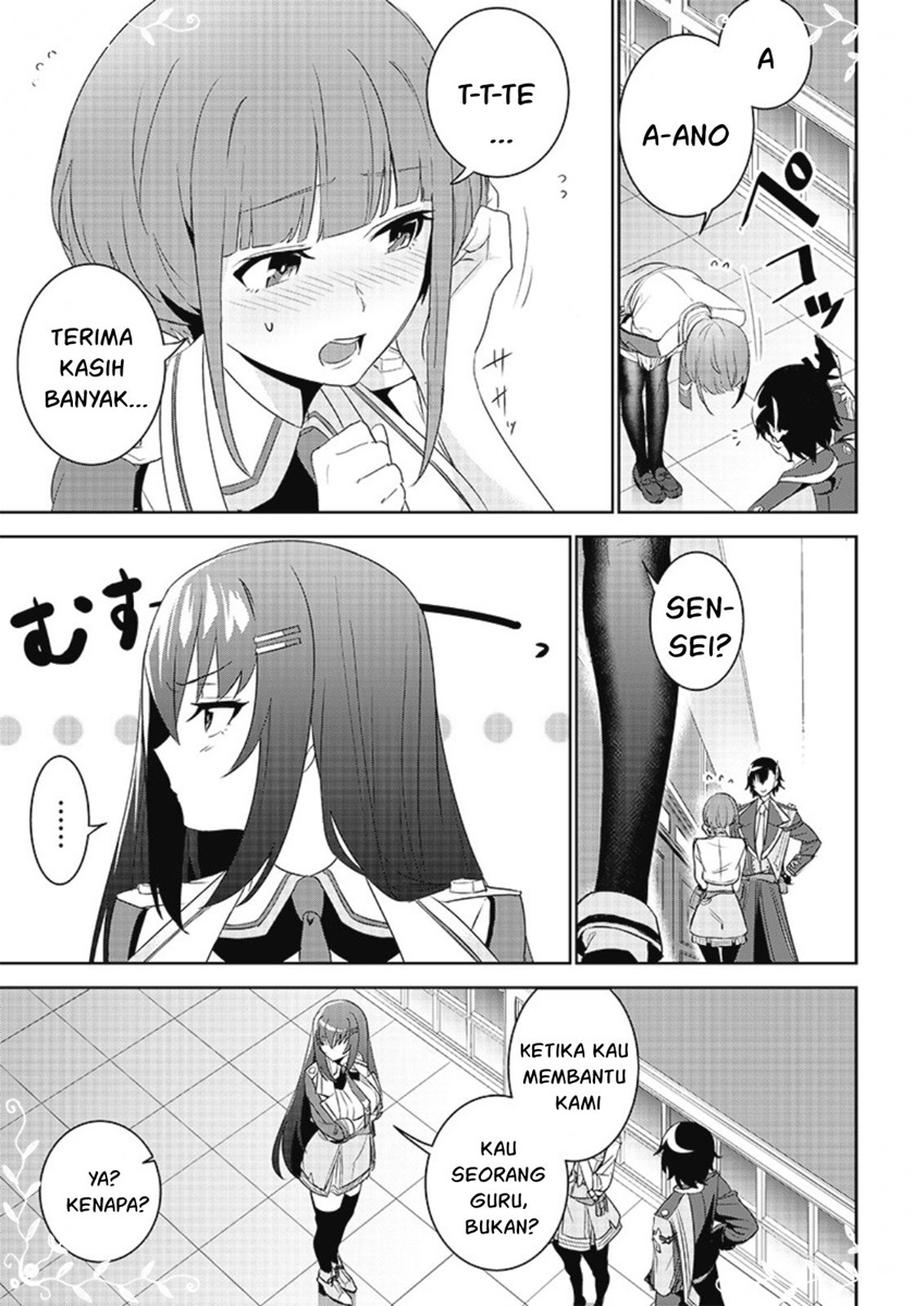 Matei Kyoushi to Juuzoku Shoujo no Haitoku Keiyaku Chapter 03.1 Gambar 20