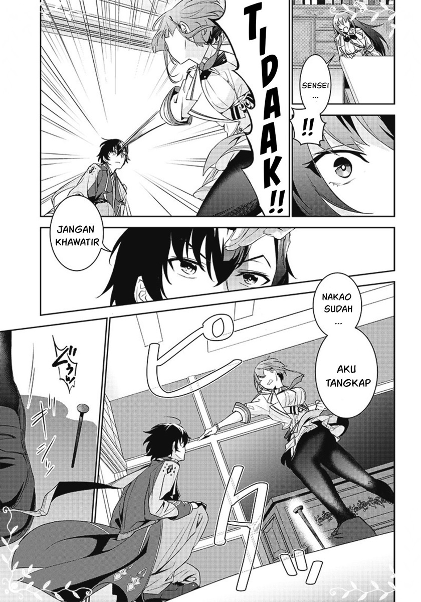 Matei Kyoushi to Juuzoku Shoujo no Haitoku Keiyaku Chapter 02.2 Gambar 15