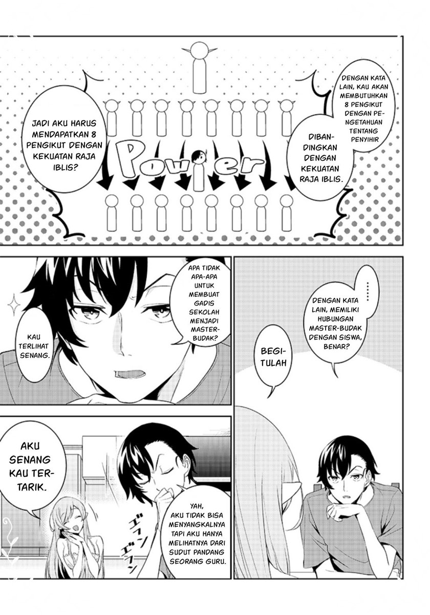 Matei Kyoushi to Juuzoku Shoujo no Haitoku Keiyaku Chapter 01.1 Gambar 16