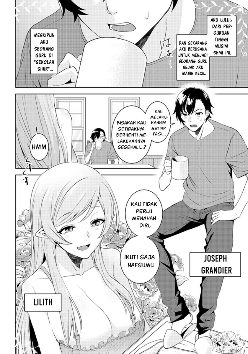 Matei Kyoushi to Juuzoku Shoujo no Haitoku Keiyaku Chapter 01.1 Gambar 5