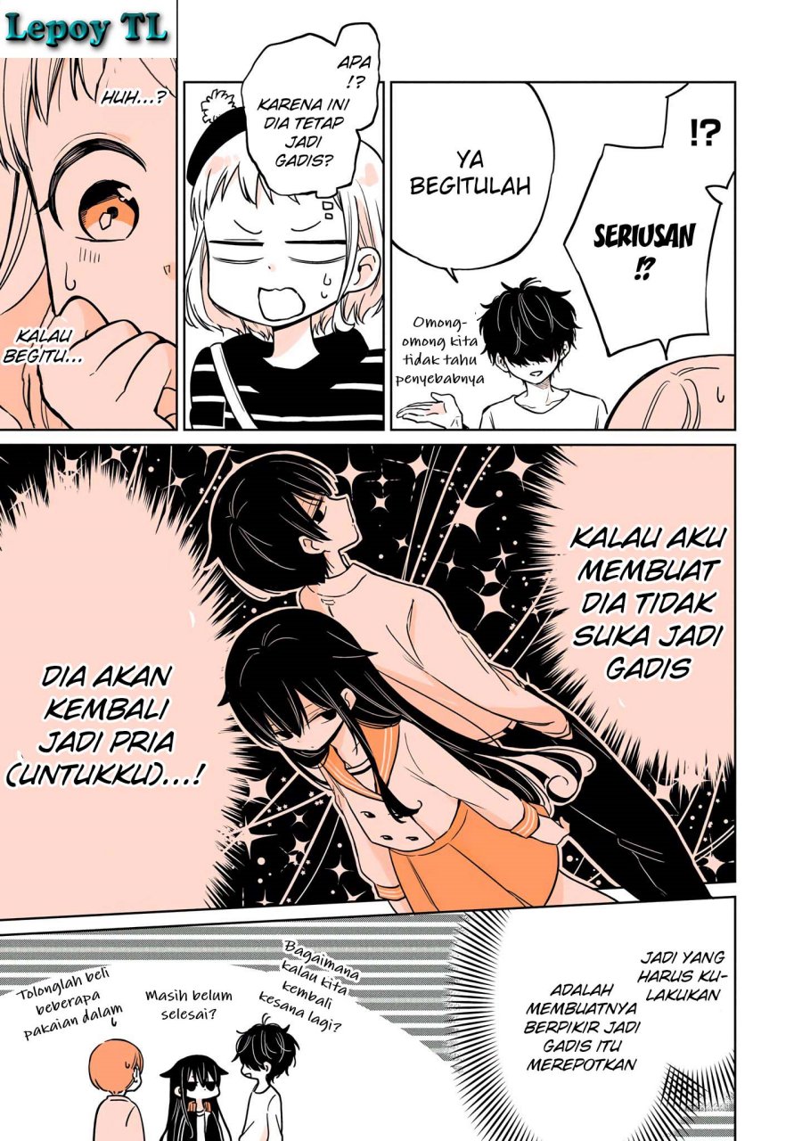A Lazy Guy Woke Up as a Girl One Morning Chapter 06 Gambar 11