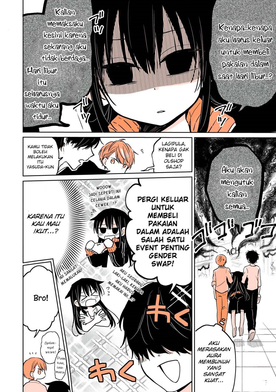 A Lazy Guy Woke Up as a Girl One Morning Chapter 06 Gambar 3