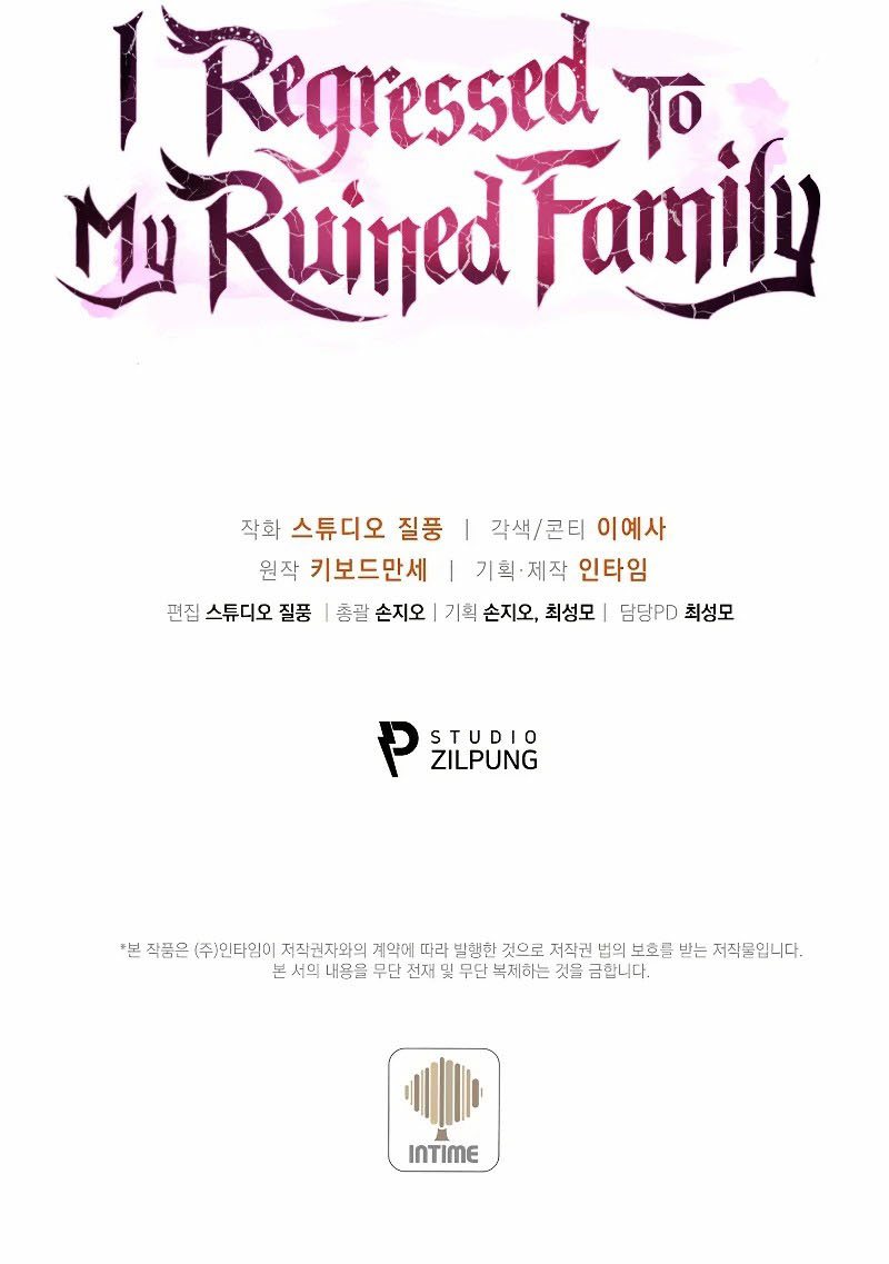 I Regressed to My Ruined Family Chapter 22 Gambar 86