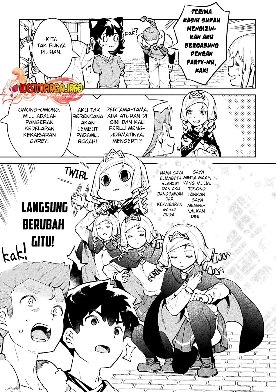 NEET dakedo Hello Work ni Ittara Isekai ni Tsuretekareta Chapter 47 Gambar 35