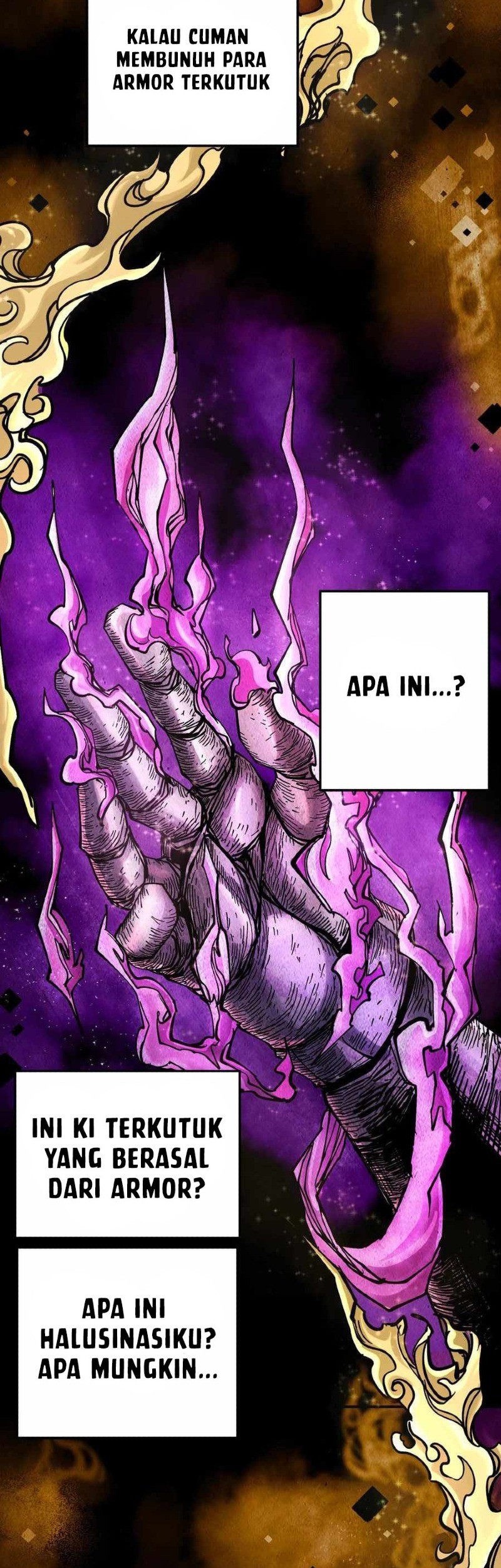 The Story of a Cursed Armor Chapter 06 Gambar 53