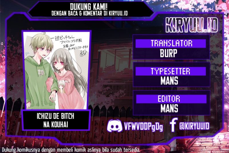 Baca Komik Ichizu de Bitch na Kouhai Chapter 104 Gambar 1