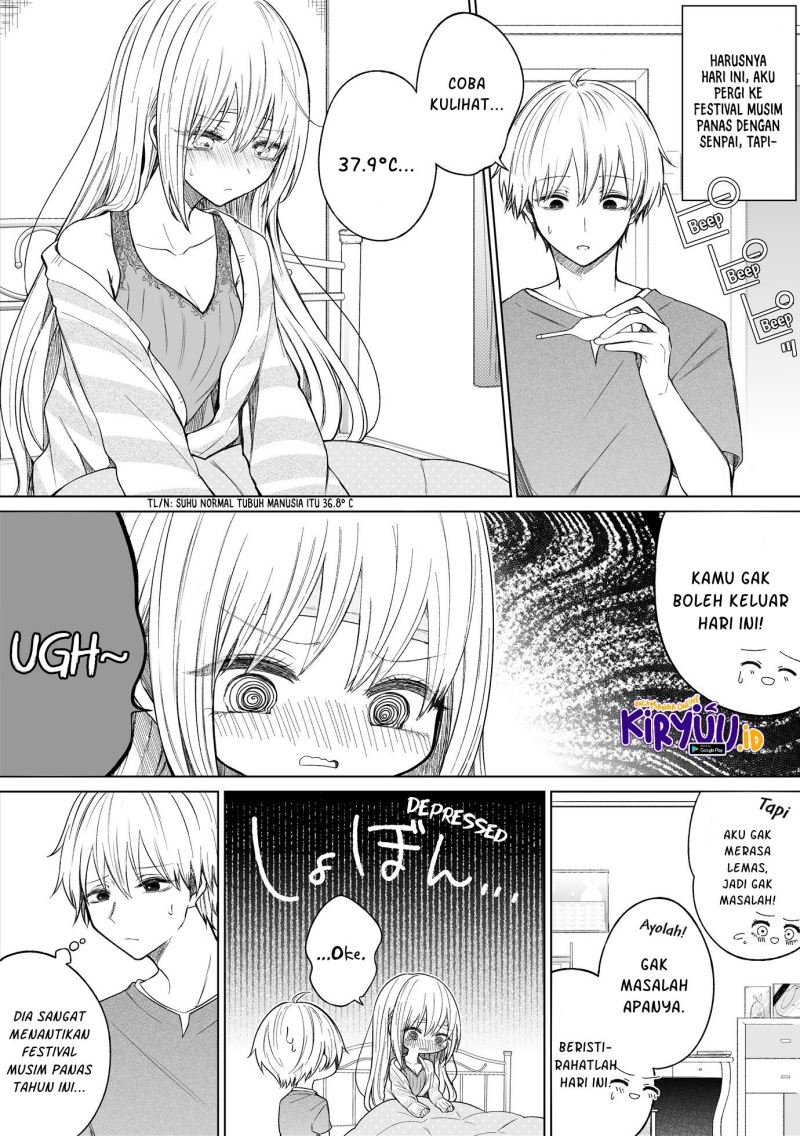 Baca Manga Ichizu de Bitch na Kouhai Chapter 104 Gambar 2