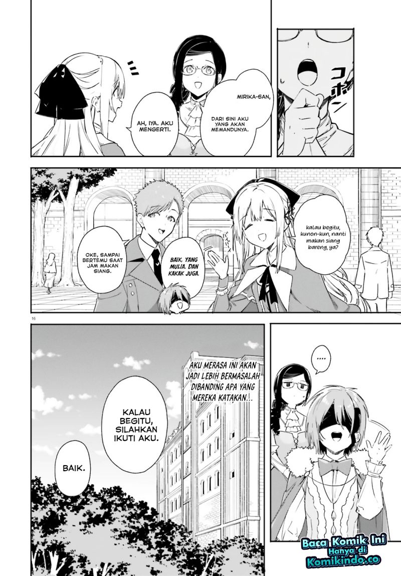 Majutsushi Kunon wa Miete Iru Chapter 04 Gambar 17