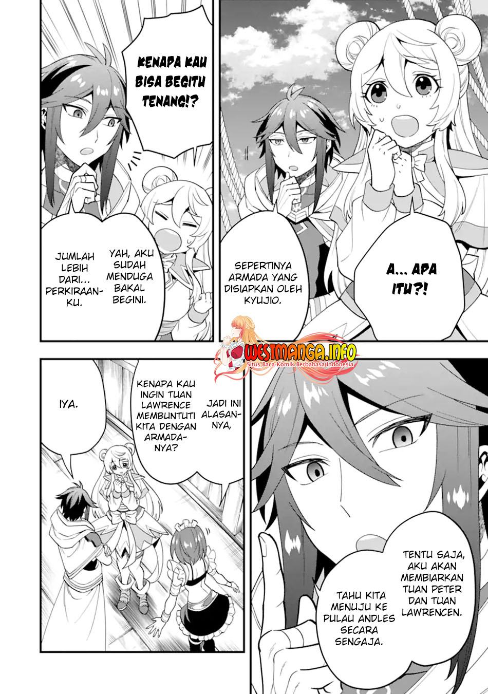 Kouryakuhon o Kushi Suru Saikyou no Mahoutsukai ~”meirei sa sero” to wa Iwa Senai Oreryuu Mao Tobatsu Saizen Ruuto ~ Chapter 39.1 Gambar 17