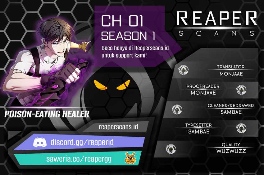 Baca Komik Poison-Eating Healer Chapter 01 Gambar 1