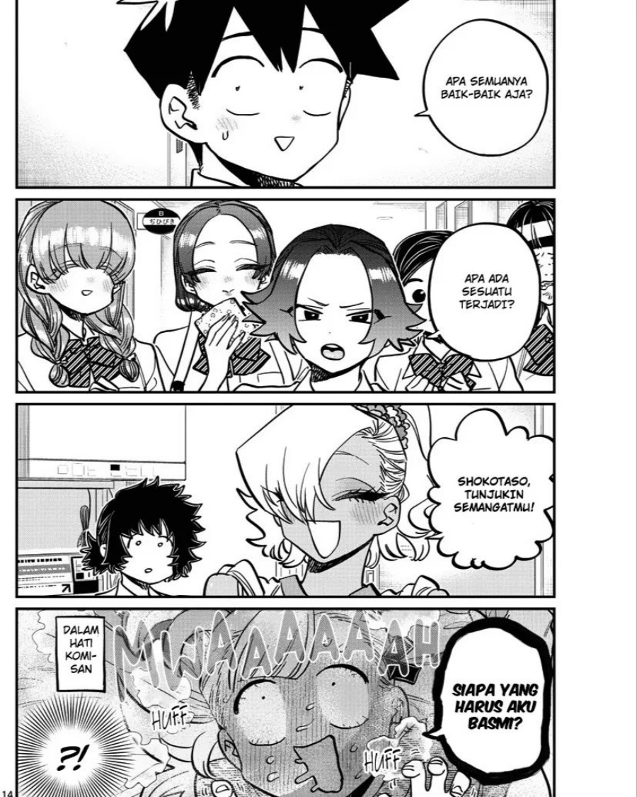 Komi-san wa Komyushou Desu Chapter 382 Gambar 14